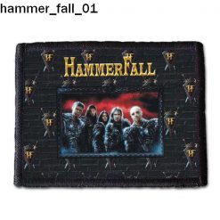 Hammer Fall 01 - Small Printed Patch