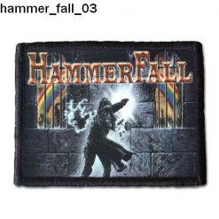 Hammer Fall 03 - Small Printed Patch