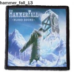 Hammer Fall 13 - Small Printed Patch
