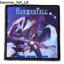 Hammer Fall 18 - Small Printed Patch