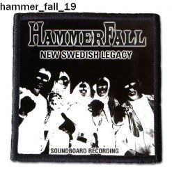 Hammer Fall 19 - Small Printed Patch
