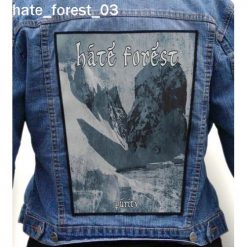 Hate Forest 03 - Photo Quality Printed Back Patch