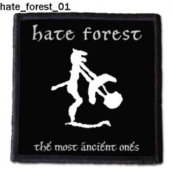 Hate Forest 01 - Small Printed Patch