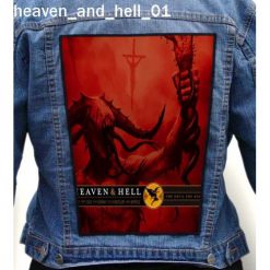 Heaven And Hell 01 - Photo Quality Printed Back Patch