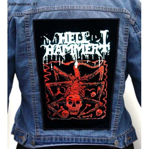 Hellhammer 07 - Photo Quality Printed Back Patch - King Of Patches