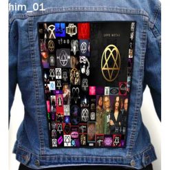 Him 01 - Photo Quality Printed Back Patch
