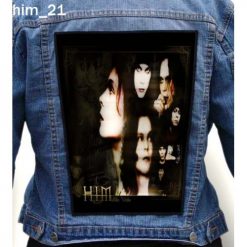 Him 21 - Photo Quality Printed Back Patch