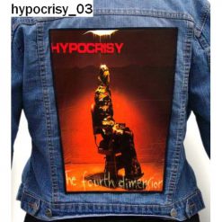 Hypocrisy 03 - Photo Quality Printed Back Patch