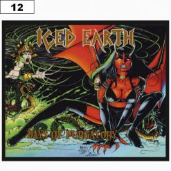 Iced Earth Days 9186 - Small Printed Patch