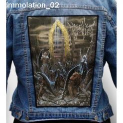 Immolation 02 - Photo Quality Printed Back Patch