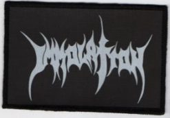 Immolation Logo - Small Printed Patch