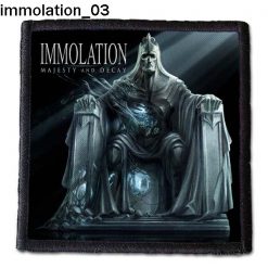 Immolation 03 - Small Printed Patch