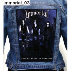 Immortal 03 - Photo Quality Printed Back Patch