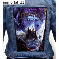Immortal 12 - Photo Quality Printed Back Patch