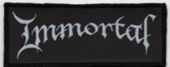Immortal Logo - Small Printed Patch