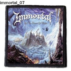 Immortal 07 - Small Printed Patch