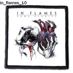 In Flames 10 - Small Printed Patch