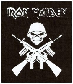 Iron Maiden Pir 1884 - Small Printed Patch