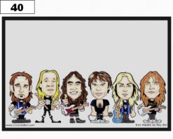 Iron Maiden Roc 9240 - Small Printed Patch