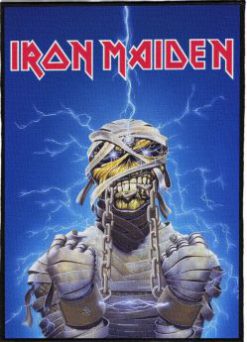 Iron Maiden P - Monster Size Printed Back Patch (30x41cm - 11.7x 16.1inch)