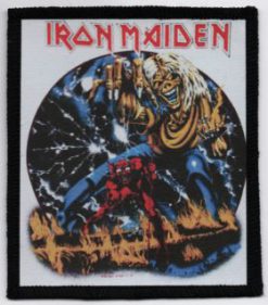 Iron Maiden The Number Of The Beast 02 - Small Printed Patch
