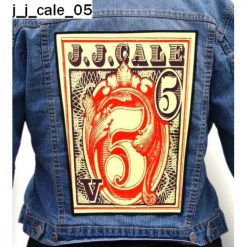J J Cale 05 - Photo Quality Printed Back Patch
