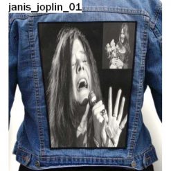 Janis Joplin 01 - Photo Quality Printed Back Patch