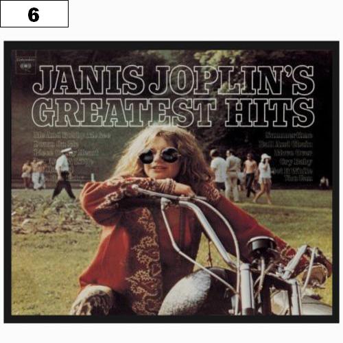 Janis Joplin Gr 9286 - Small Printed Patch