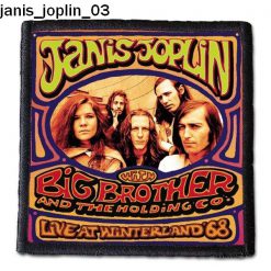 Janis Joplin 03 - Small Printed Patch