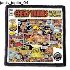 Janis Joplin 04 - Small Printed Patch