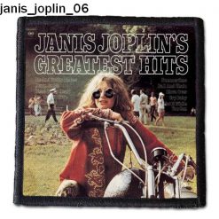Janis Joplin 06 - Small Printed Patch