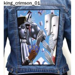 King Crimson 01 - Photo Quality Printed Back Patch