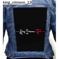 King Crimson 13 - Photo Quality Printed Back Patch