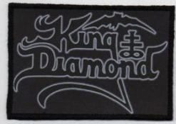 King Diamond Logo - Small Printed Patch