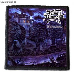 King Diamond 01 - Small Printed Patch