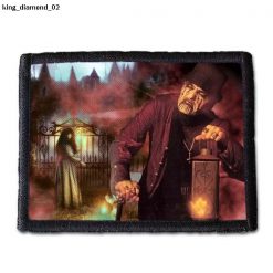 King Diamond 02 - Small Printed Patch