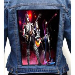 Kiss 02 - Photo Quality Printed Back Patch