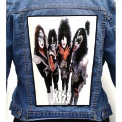Kiss 47 - Photo Quality Printed Back Patch