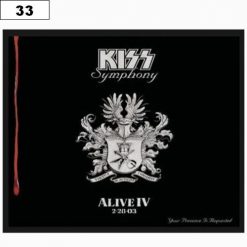 Kiss Alive Iv 3 9373 - Small Printed Patch
