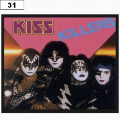 Kiss Killers 31 9372 - Small Printed Patch