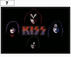 Kiss Kiss 07 9359 - Small Printed Patch