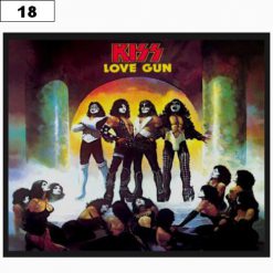 Kiss Love Gun 1 9370 - Small Printed Patch