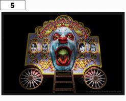 Kiss Psycho Cir 9357 - Small Printed Patch