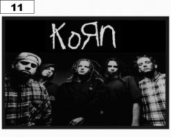 Korn Band Photo 9385 - Small Printed Patch