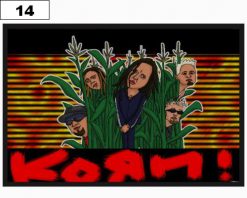 Korn Rocktoons 9388 - Small Printed Patch