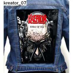 Kreator 07 - Photo Quality Printed Back Patch