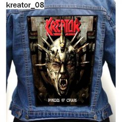 Kreator 08 - Photo Quality Printed Back Patch