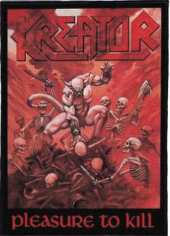 Kreator Ptk - Monster Size Printed Back Patch (30x41cm - 11.7x 16.1inch)