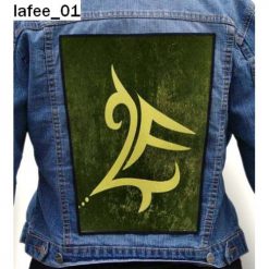 Lafee 01 - Photo Quality Printed Back Patch