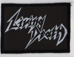 Living Death Logo2 - Small Printed Patch